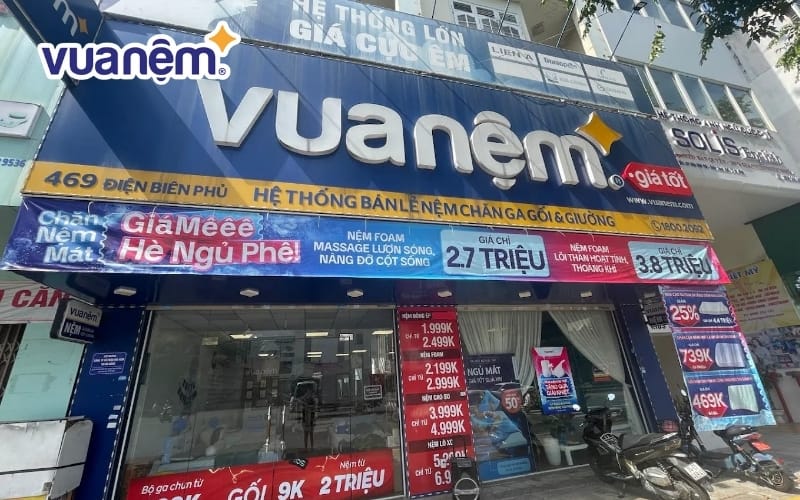 Cửa hàng Vua Nệm ở Đà Nẵng