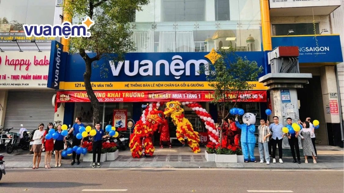 Danh sách đại lý nệm Dunlopillo chính hãng tại TP.HCM