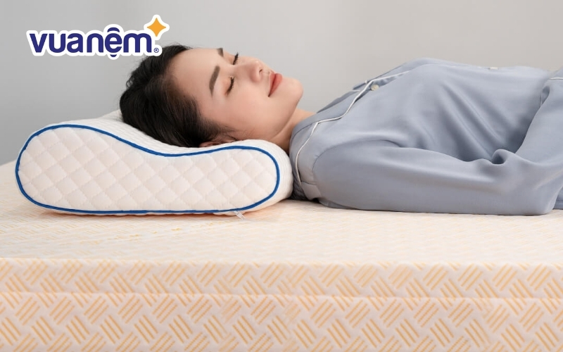 Dòng nệm cao su của Kim Cương có khả năng nâng đỡ tốt