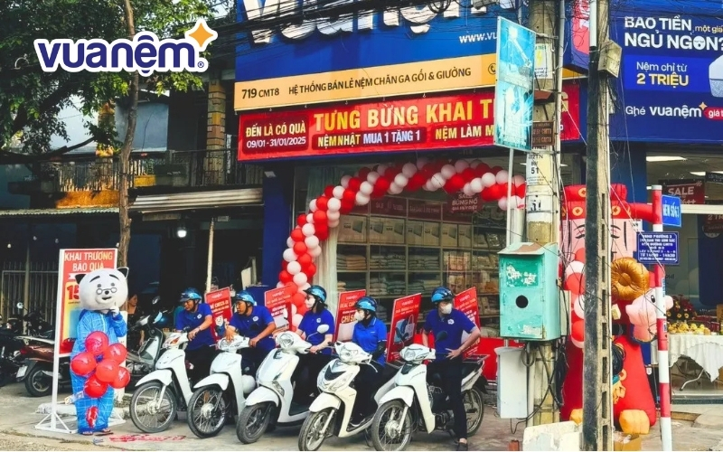Showroom Vua Nệm tại Tây Ninh