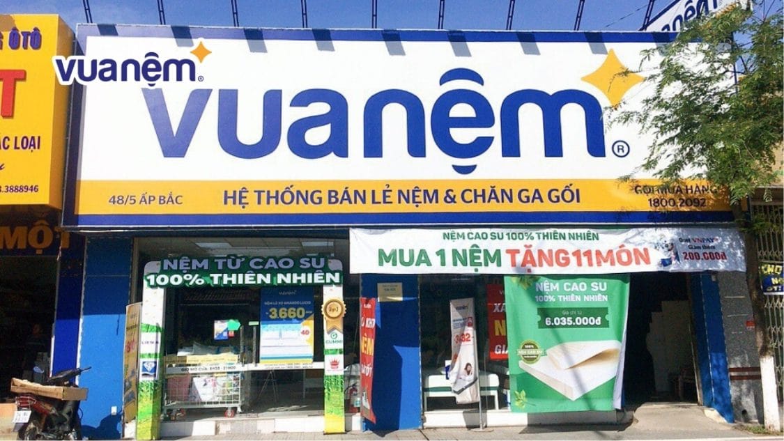 Danh sách đại lý nệm Kim Cương tại Tiền Giang uy tín