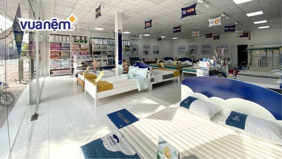 Danh sách các đại lý nệm Kim Cương tại Vĩnh Long chính hãng