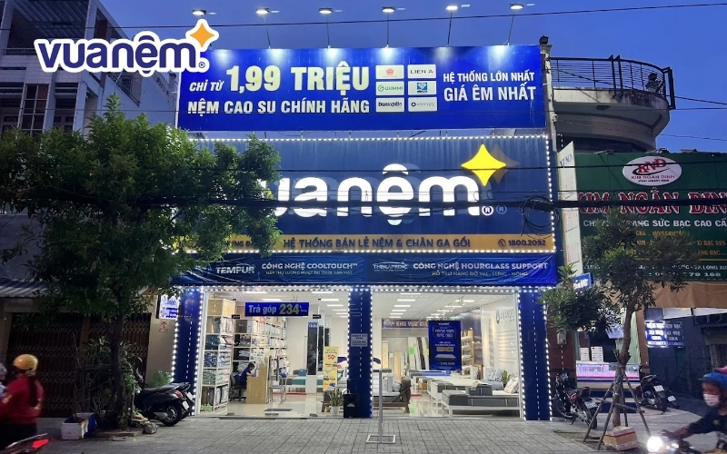 Mua nệm Liên Á chính hãng tại cửa hàng Vua Nệm