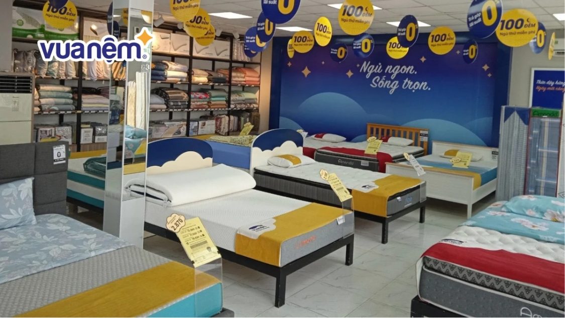 Danh sách đại lý nệm Liên Á chính hãng, giá tốt tại Bạc Liêu
