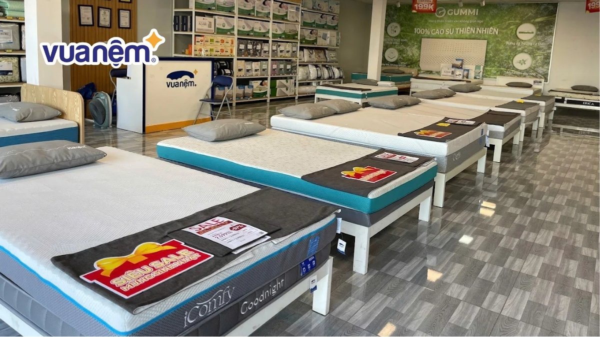 Danh sách đại lý nệm Liên Á tại Bến Tre chính hãng