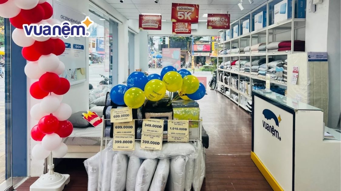 Danh sách đại lý nệm Liên Á chính hãng tại Đồng Tháp