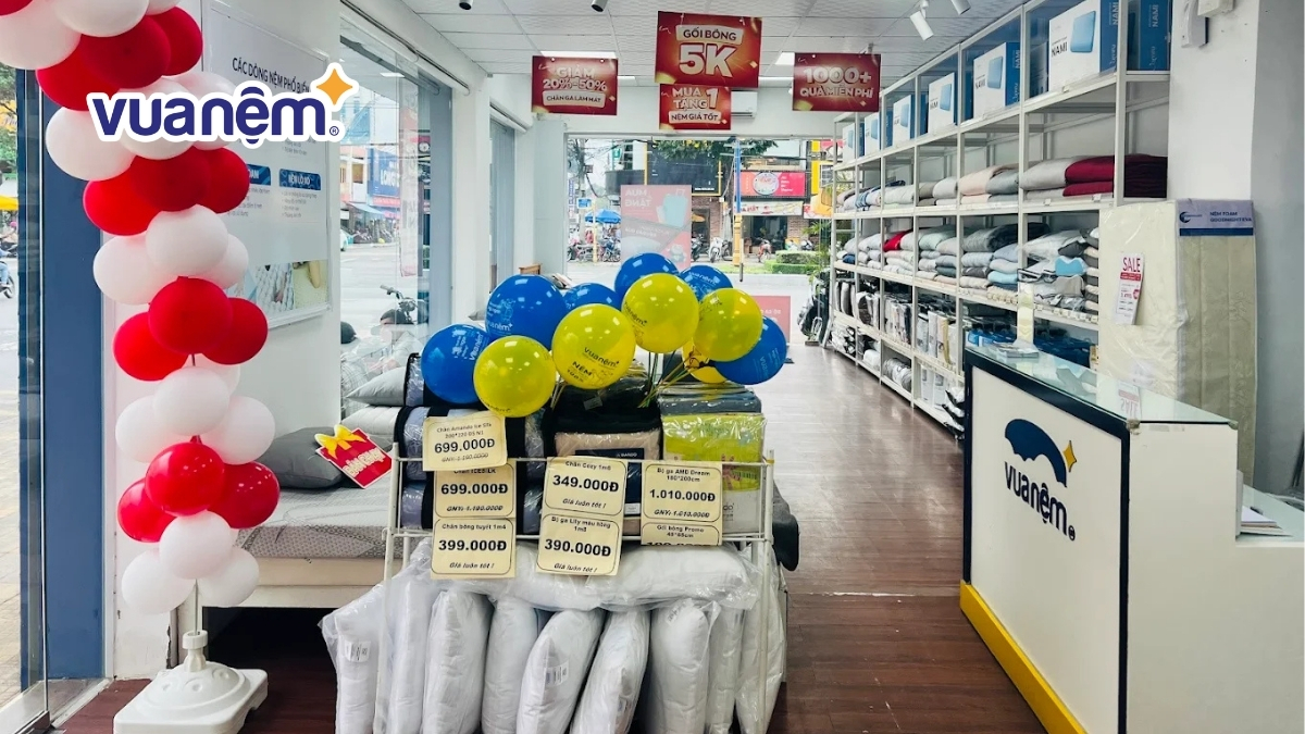 Danh sách đại lý nệm Liên Á chính hãng tại Đồng Tháp