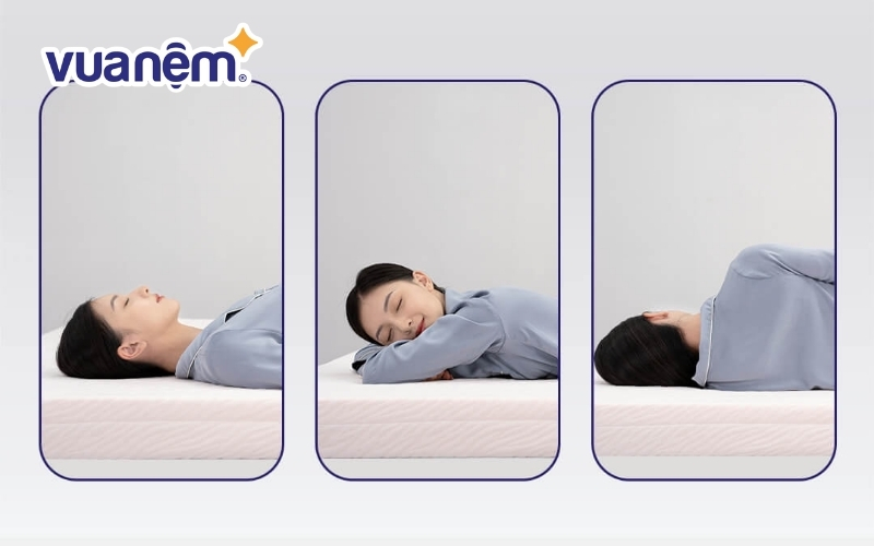 Nằm thử nệm trước khi mua