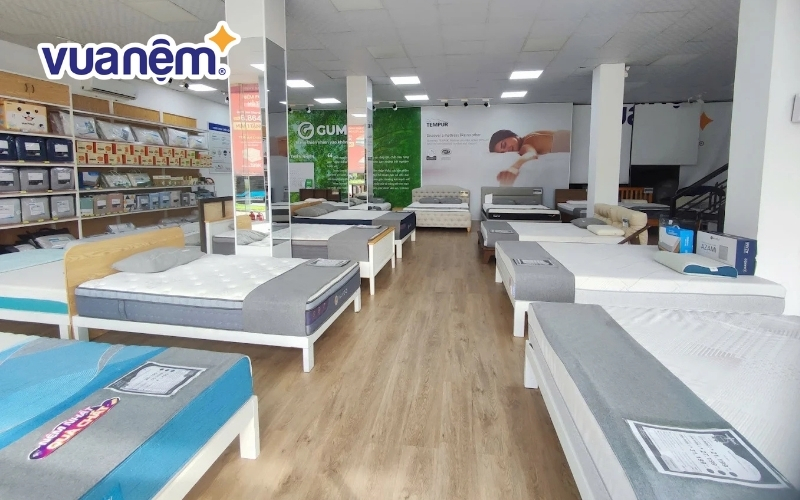 Không gian cửa hàng Vua Nệm tại Vũng Tàu