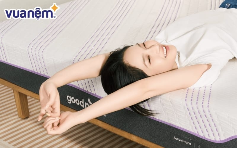 Nệm foam công nghệ Đức Goodnight Active Hybrid