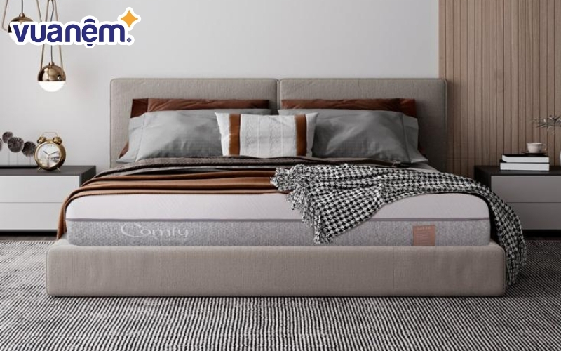 nên chọn các dòng nệm có cấu trúc giúp không khí lưu thông tốt