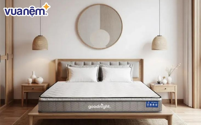Nệm lò xo túi độc lập Goodnight SleepWave Hybrid
