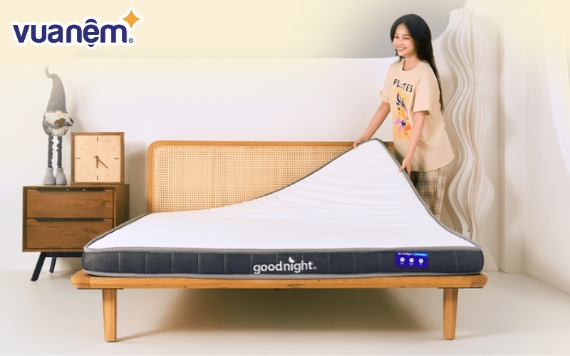 Nệm cao su đa tầng Goodnight Latex Hybrid
