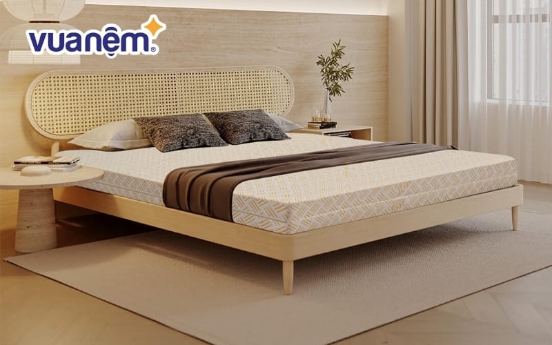 Dòng nệm cao su của Kim Cương được đánh giá cao