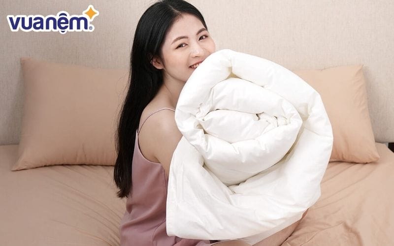 Những chiếc ruột chăn đông thường mang lại cảm giác êm ái khi dùng