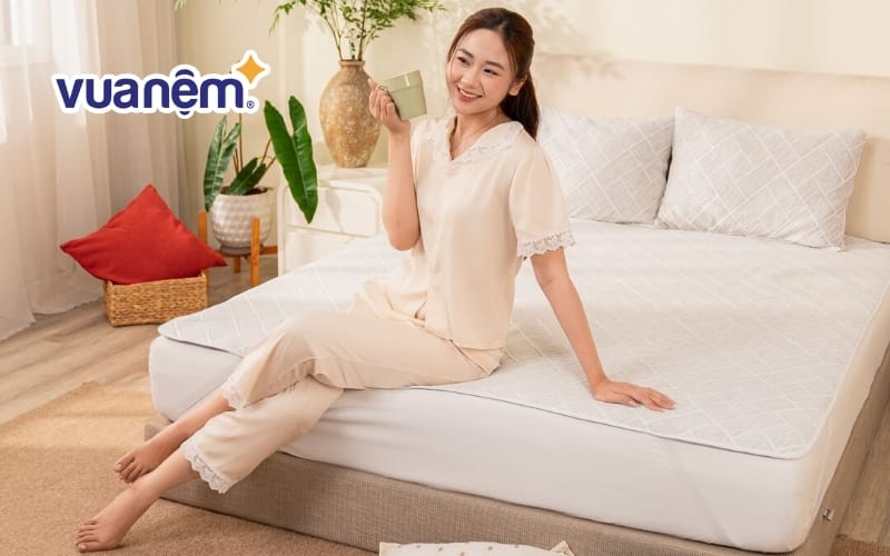 Chọn thảm có kích thước vừa với giường nệm