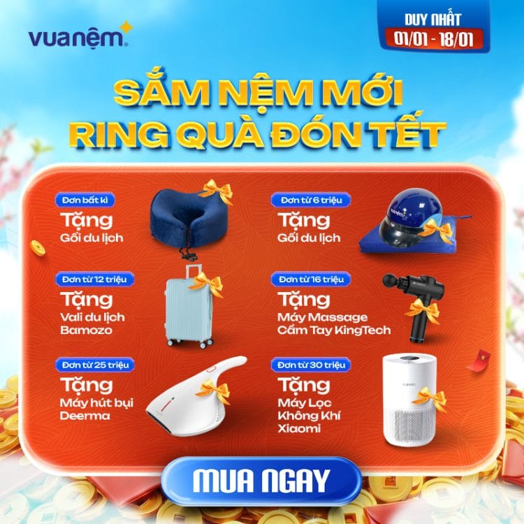 Quà tặng theo giá trị đơn hàng