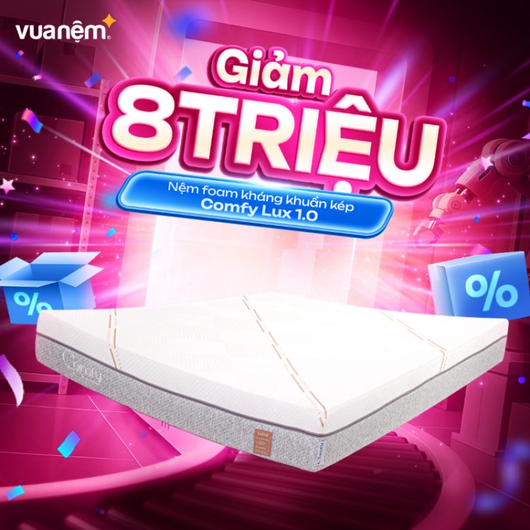 Nệm foam Comfy Lux 1.0