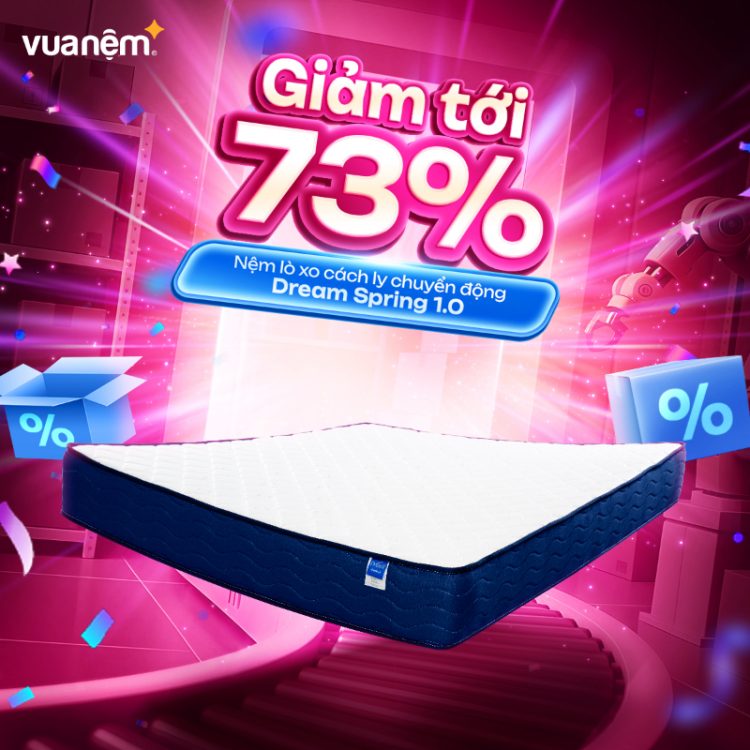Nệm lò xo Dream Spring 1.0