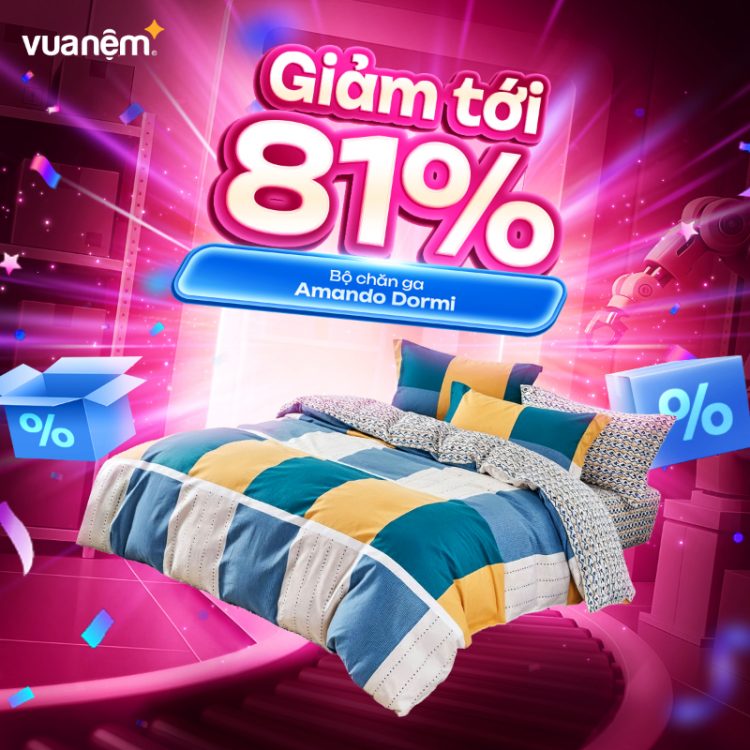 Bộ chăn ga Amando Dormi