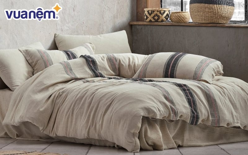 Chăn ga gối chất liệu Tencel thân thiện với làn da, giữ ấm và giữ nhiệt tốt