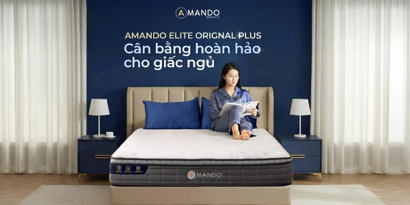 Nệm lò xo Amando Elite Plus