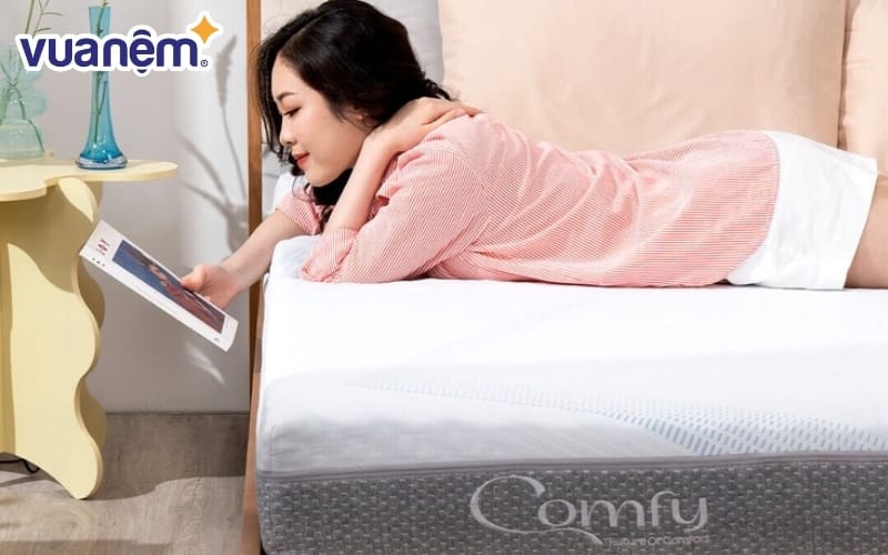 review nem comfy cloud 3.0 chi tiet 13