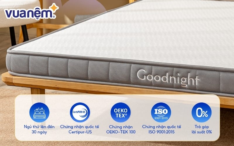 review nem goodnight latex hybrid rena 11