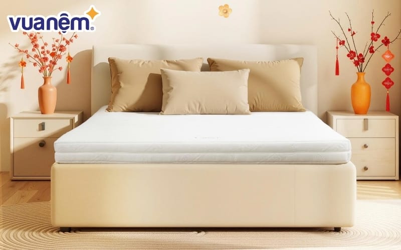 Nệm Gummi Legend sử dụng lõi cao su 100% thiên nhiên