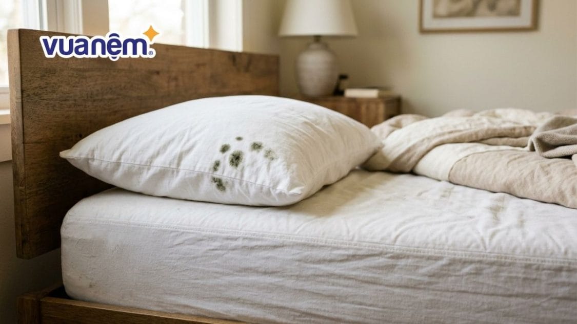 15 cách tẩy vỏ gối bị mốc đơn giản, nhanh chóng tại nhà
