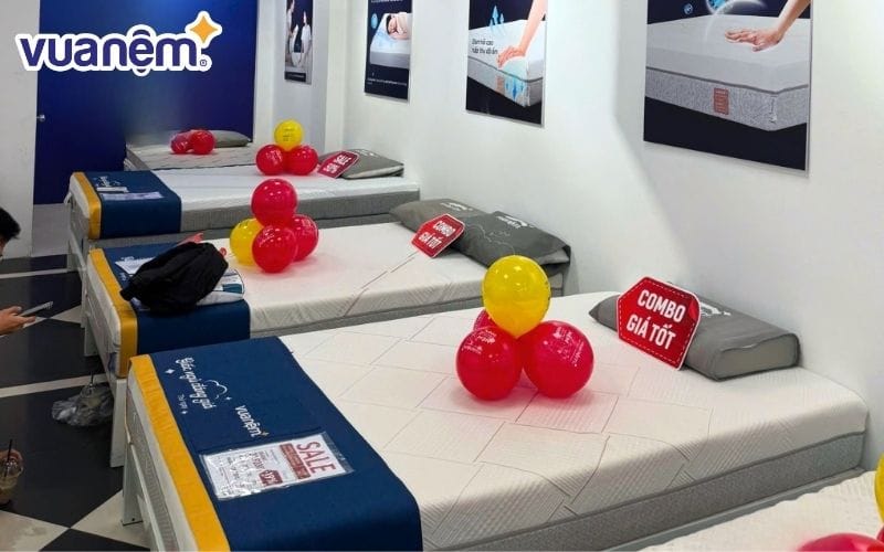 Vua Nệm - Địa chỉ cung cấp các mẫu nệm chất lượng với nhiều kích thước