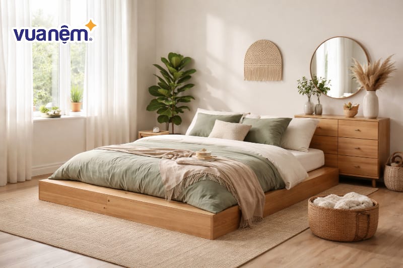 Lựa chọn giường bục hoặc giường có hộc kéo