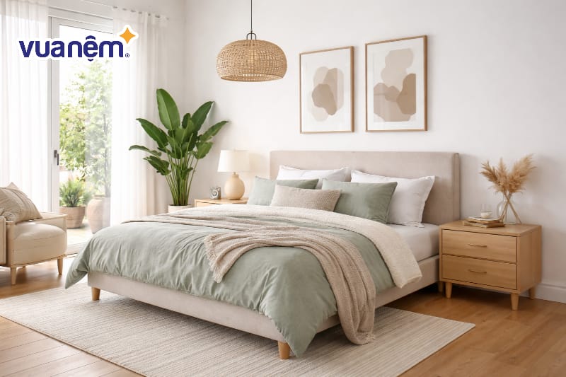 Cách trang trí phòng ngủ theo phong cách Hiện đại