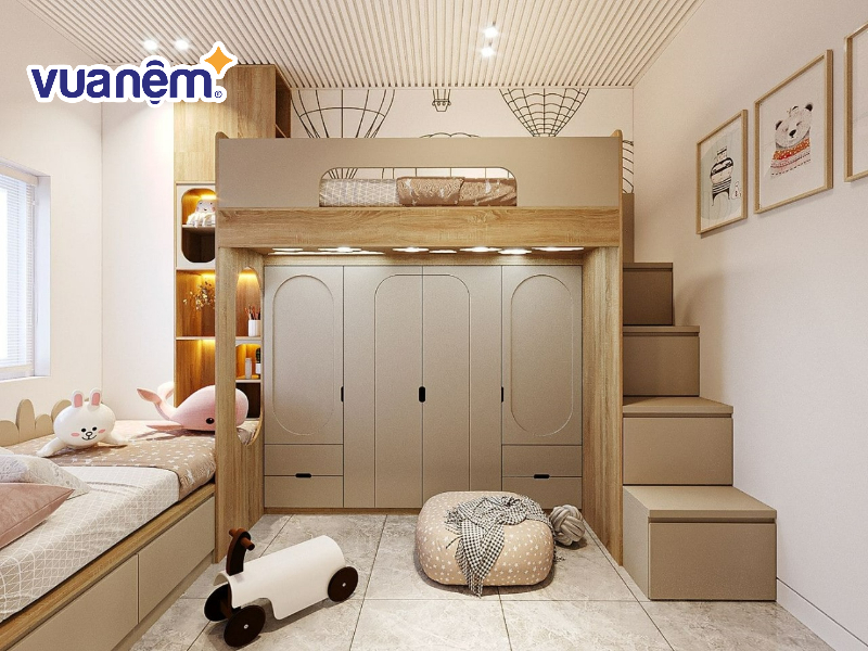 Decor phòng ngủ nhỏ cho trẻ em