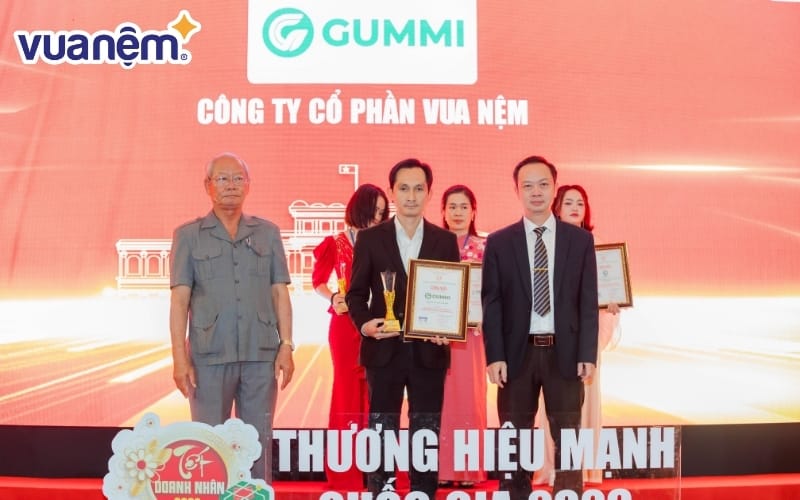 gummi dat chung nhan giai thuong thuong hieu quoc gia 2