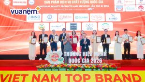 Gummi khẳng định vị thế thương hiệu Quốc Gia tại Vietnam Top Brands 2026