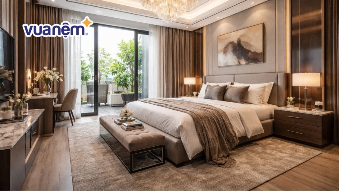 Phòng ngủ master: Các mẫu thiết kế đẳng cấp nhất 2026