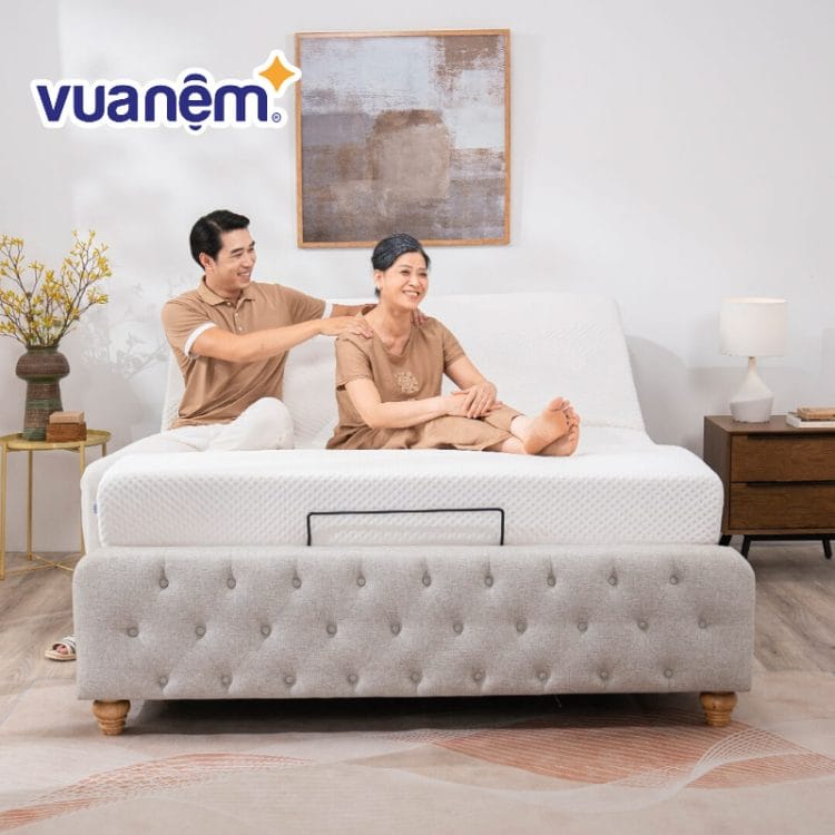 Giường cho phòng ngủ master 16m2