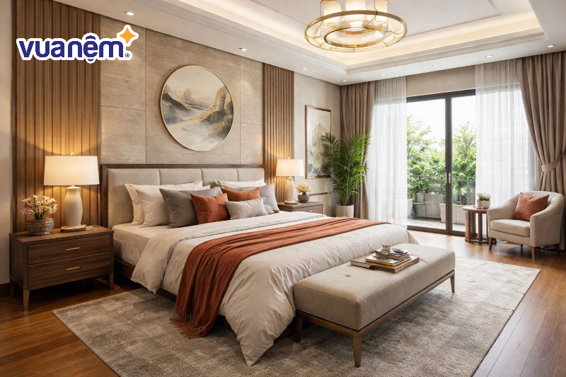 Lưu ý để thiết kế phòng ngủ master chuẩn phong thủy
