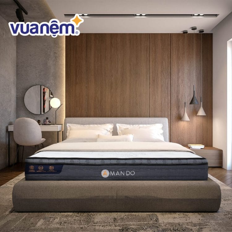 Nệm lò xo cho phòng ngủ master 30m2