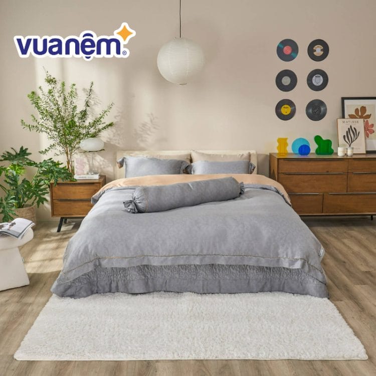 Chăn ga phòng ngủ master 40m2