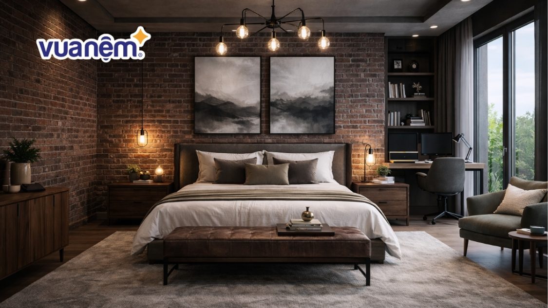 20 Mẫu thiết kế phòng ngủ master 40m2 đẹp, hiện đại