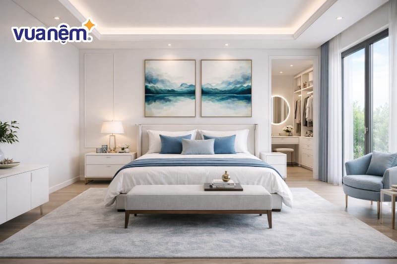 Thiết kế tích hợp phòng thay đồ