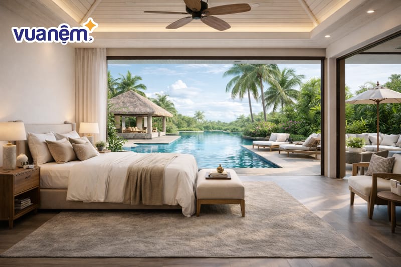 Thiết kế theo mô hình "Resort tại gia"