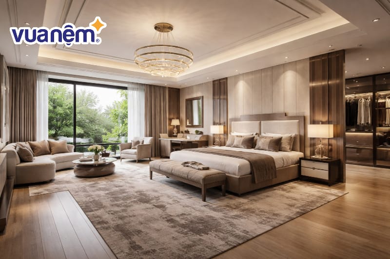 phòng ngủ master 50m2