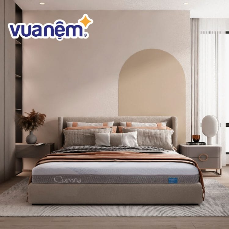 Nệm foam cho phòng ngủ master 50m2