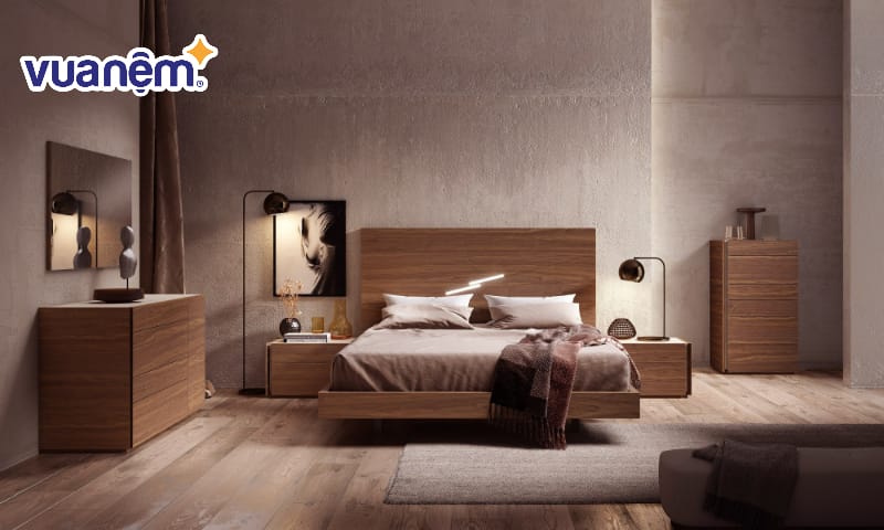 Sử dụng nội thất gỗ óc chó thượng hạng