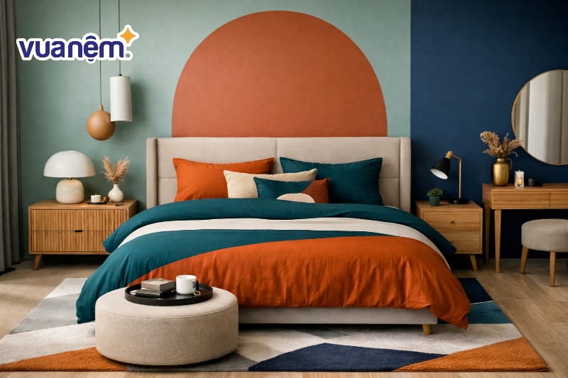 Kết hợp cùng Color Block