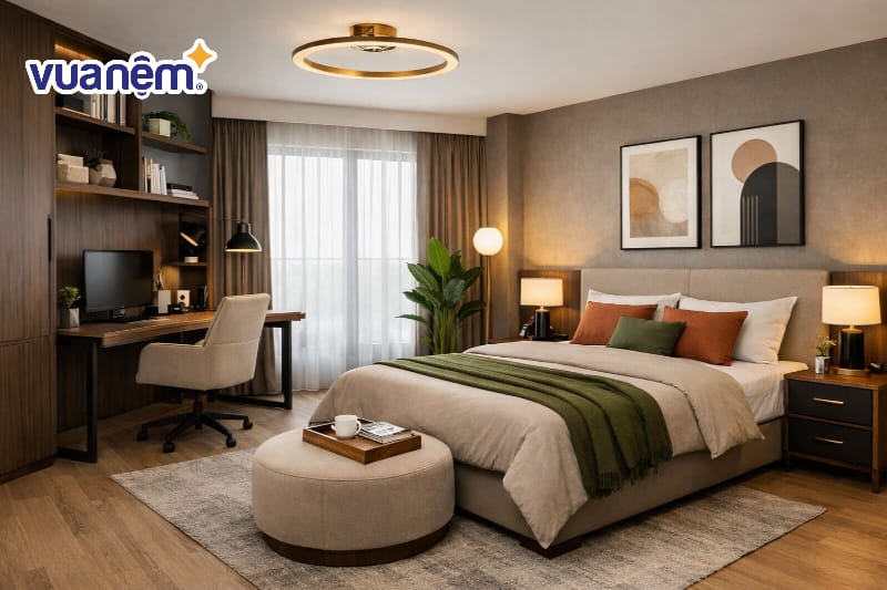 Có khu vực làm việc riêng