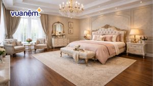 20+ Mẫu phòng ngủ master tân cổ điển sang trọng, đẳng cấp